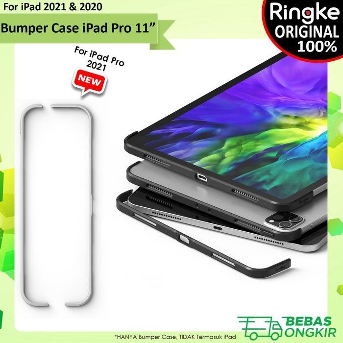 Ringke Frame Shield iPad Pro 11 Inch Bumper Case - Hitam