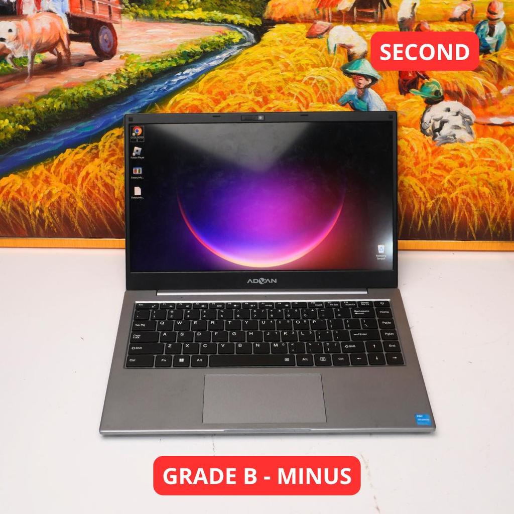 ADVAN 1405 N100 4 GB (14") GRADE B - MINUS LAPTOP SECOND ORIGINAL SINAR MUTIARA CELL