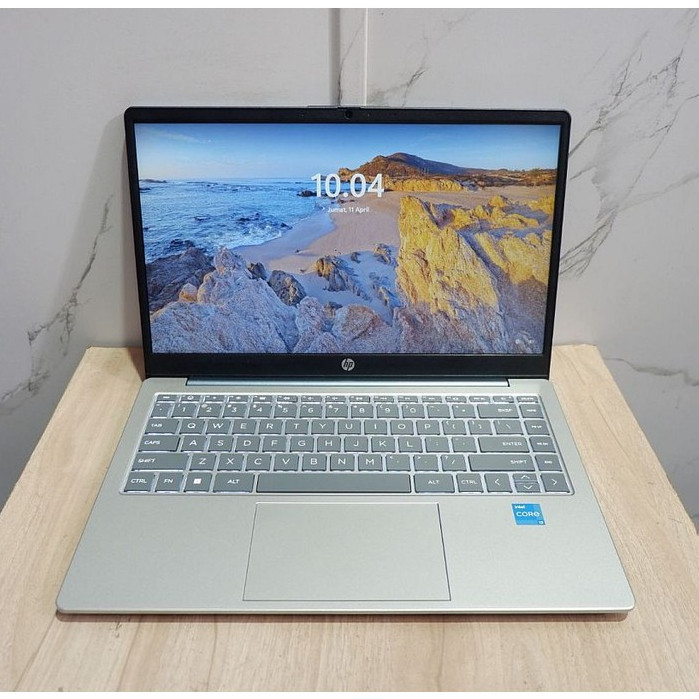Laptop HP 14-ep0210TU Intel Core i3-N305 Ram 16Gb 512Gb Normal Siap Pakai - Leptop Laptop Murah - La