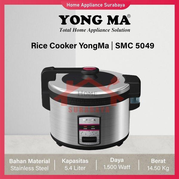 Yong Ma Rice Cooker - Magic Com YONG MA JUMBO / BESAR Kapasitas 5.4 Liter SMC 5049