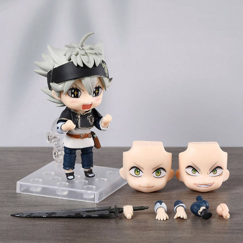 Black Clover 2659 Asta Model Doll Figurine Q Version Action Figure Decor Collectible Toy Gift
