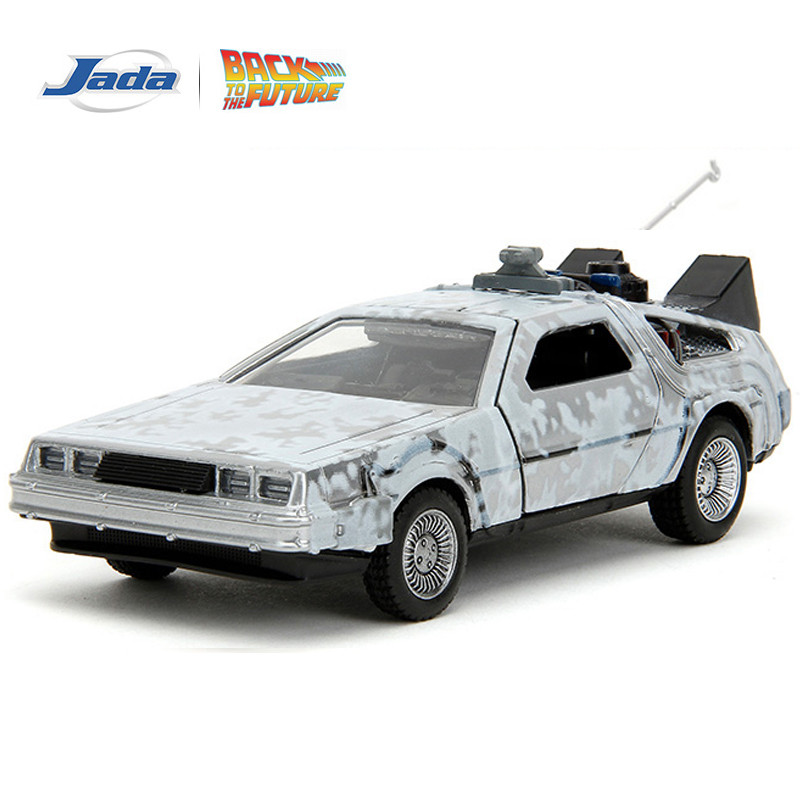 JADA 1:32 Time Machine Back To The Future-1 Frost ecast Model Hollywood Rides JD34785