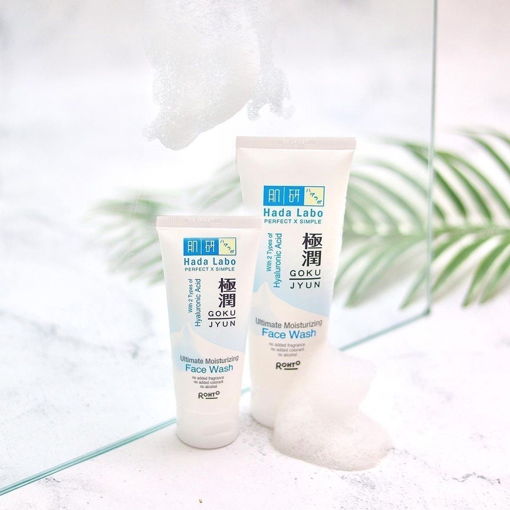 Hada Labo Gokujyun Ultimate Moisturizing Face Wash | hada labo moisturizer murah