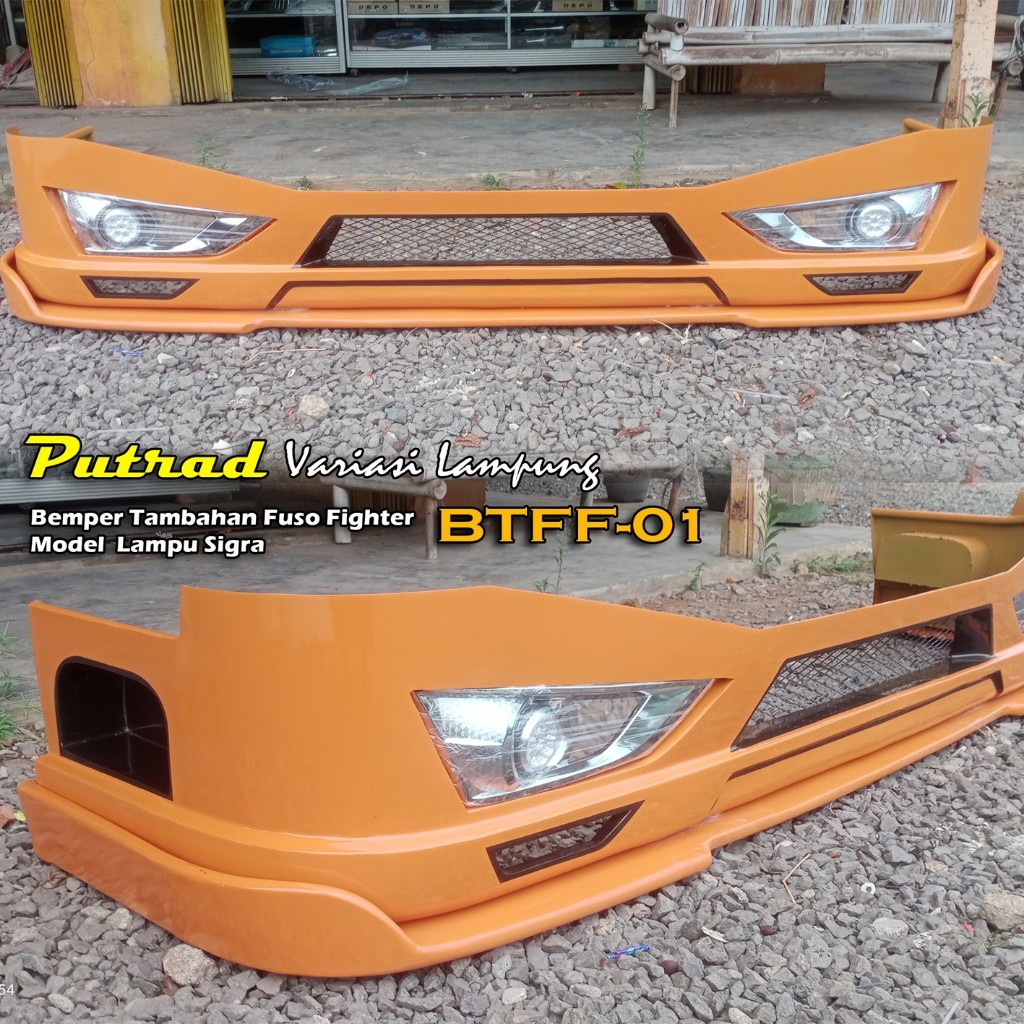 Bemper Tambahan Fuso Fighter Plat Berkualitas 3 Model