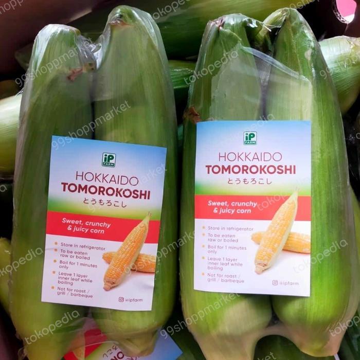 Jagung Hokkaido Tomorokoshi jepang Super Crunchy manis 2 pics / pack