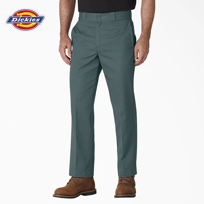DICKIES - Men's Lincoln Green 874 Work Pant - Celana Panjang Pria (Inseam 30 Inch)