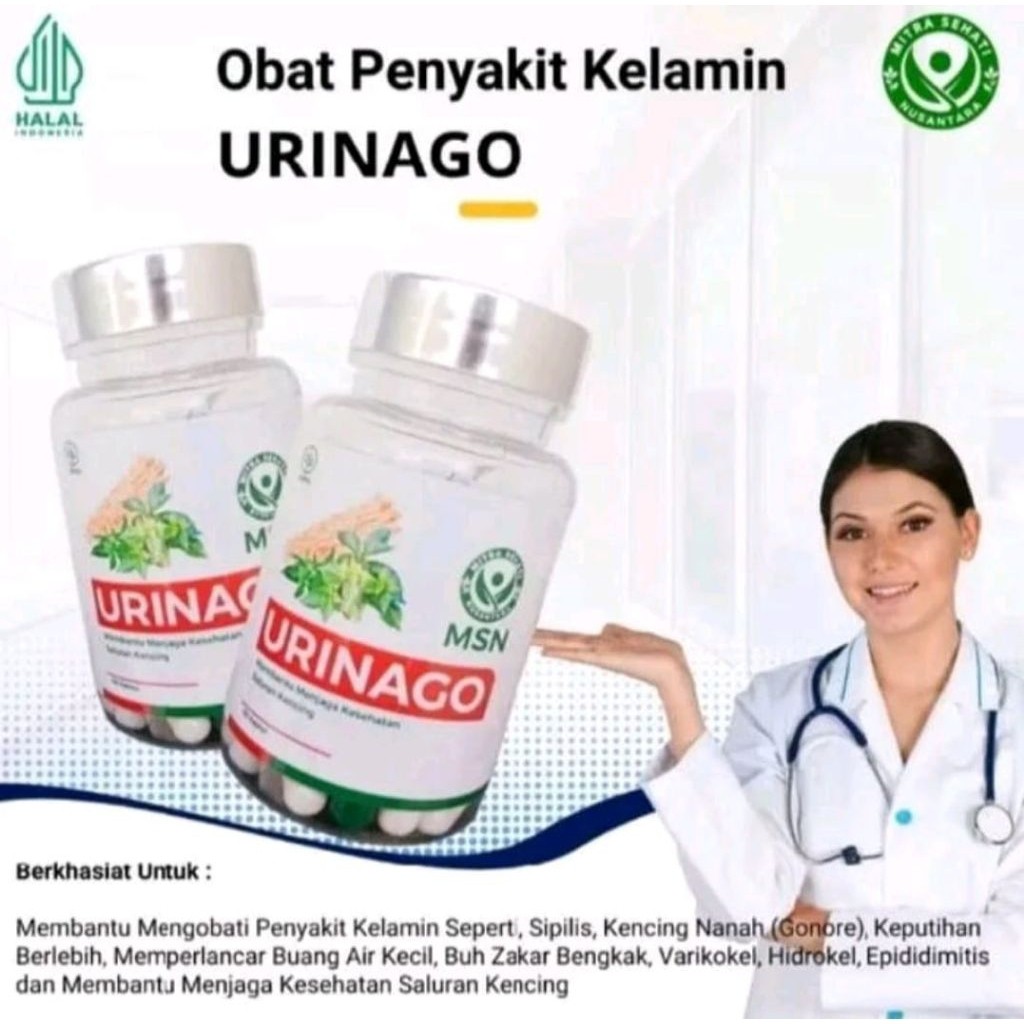 Urinago Obat Sipilis Gonore kencing Nanah, Isk Buah zakar Bengkak