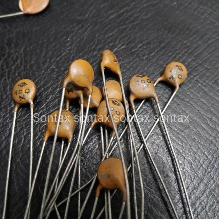 100pf 100 pf npo capacitor kapasitor murata SCelectro