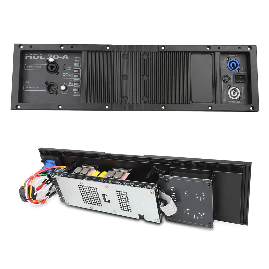 GOOERMI HDL20-A DSP Professional Class D Digital Amplifier Module for Line Array Speaker Metal Stage