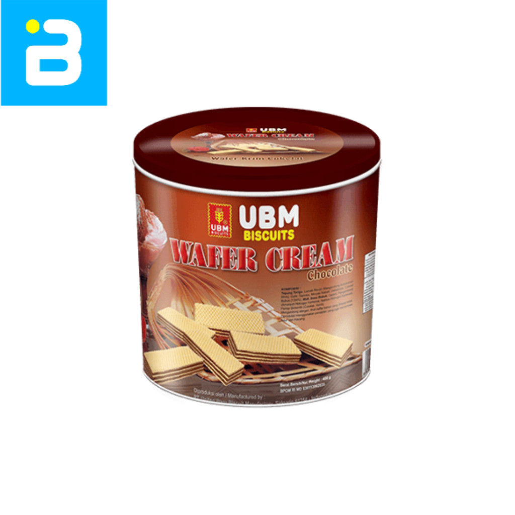 UBM Wafer Cream Chocolate 400G