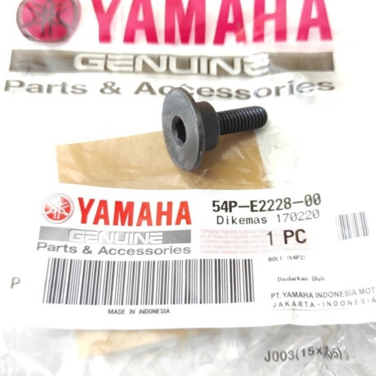 Baut Karet Tensioner Yamaha R15 V3, MX King, Jupiter Z1, Mio J, Mio M3 54P-E2228-00 FSX HP