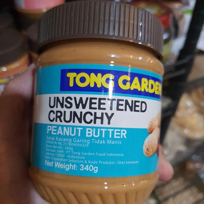 Snack Able tong garden skippy unsweetened selai kacang creamy crunchy - Unsweetened