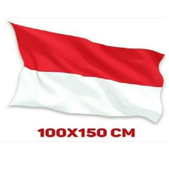 Happy Feast Bendera Merah Putih 150 x 100