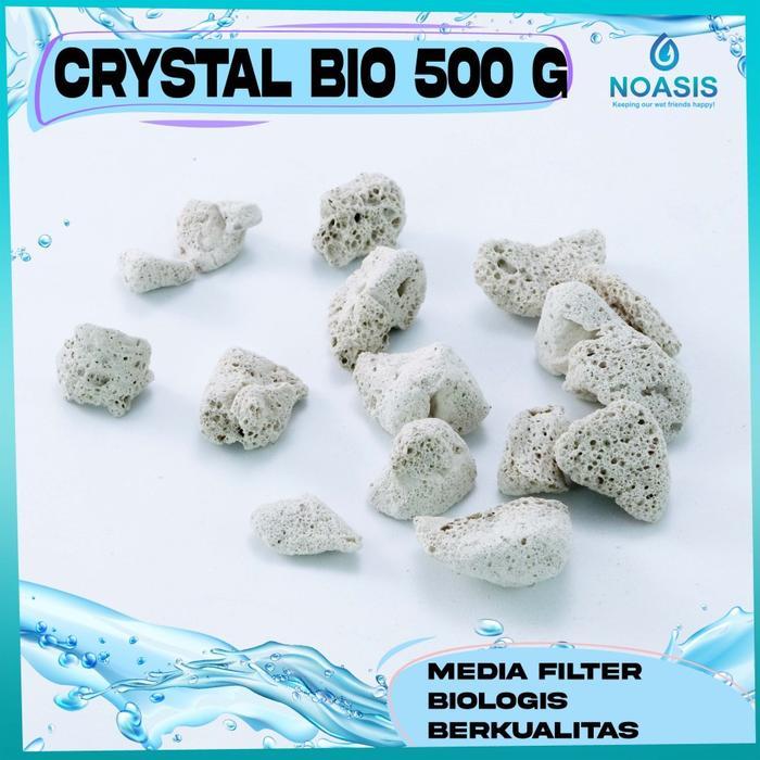 FILTER KOLAM CRYSTAL BIO REPACK 500 GRAM / 1/2 KG - CRYSTAL-BIO