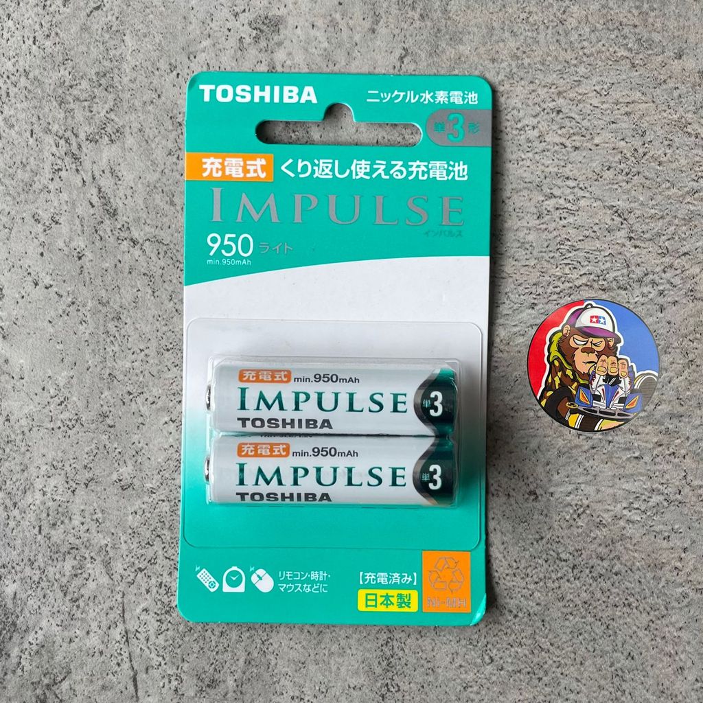 Baterai Battery Ni-Mh 950mah Toshiba IMPULSE - Original