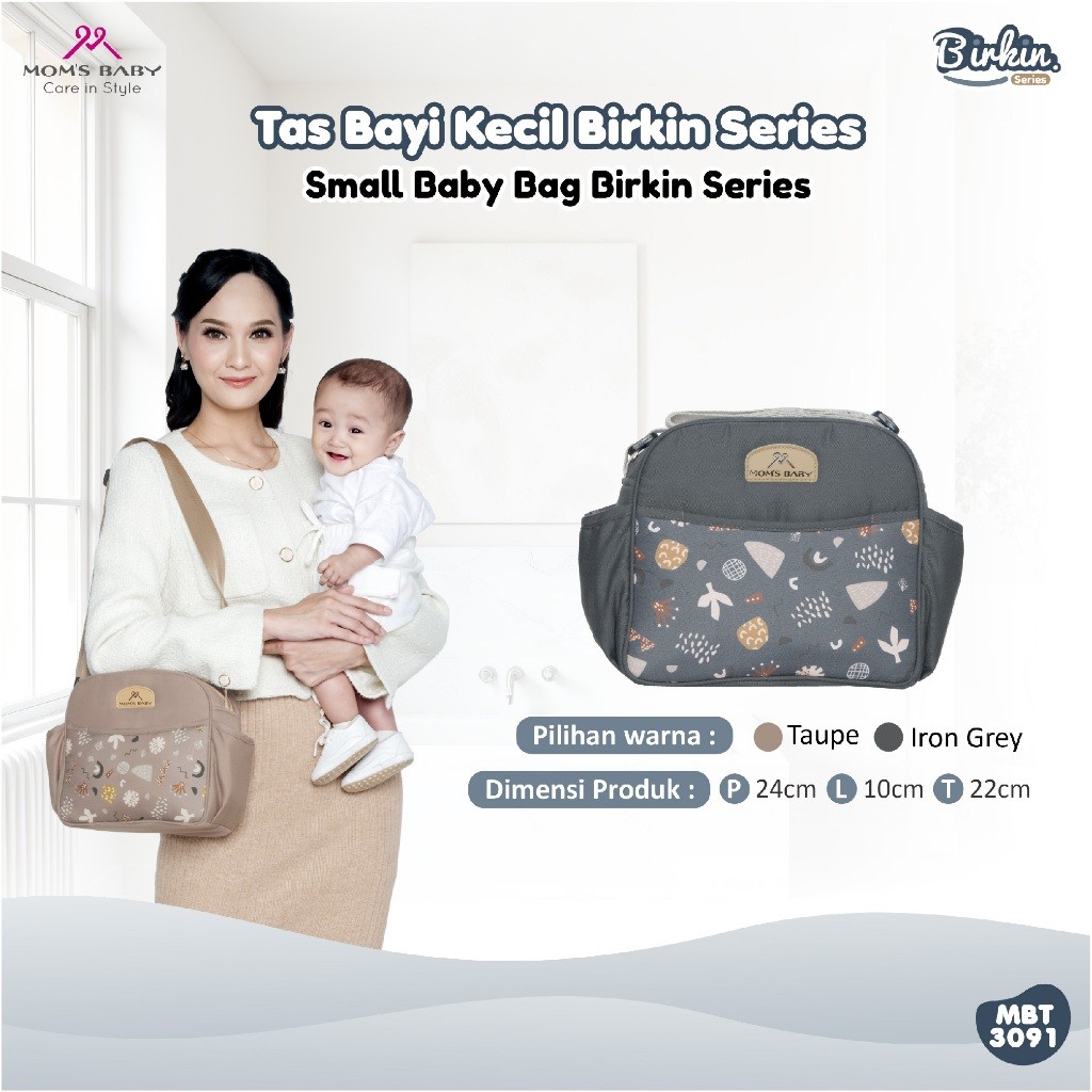 Mom's Baby Tas Bayi Kecil Birkin Series MBT3091