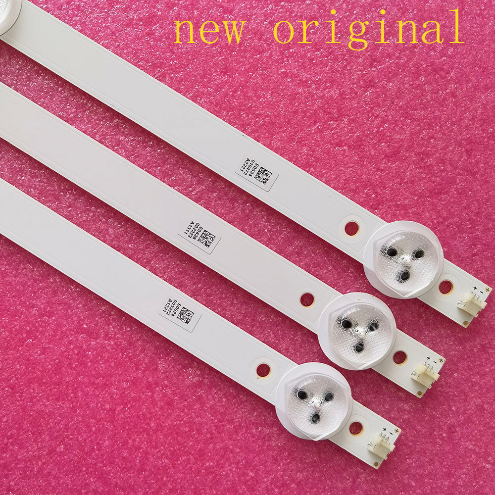 3PCSlot New Original LED Backlight strip For Proline Bravis 28C2000B H280B7100C L2830HD SVJ280A01 RE