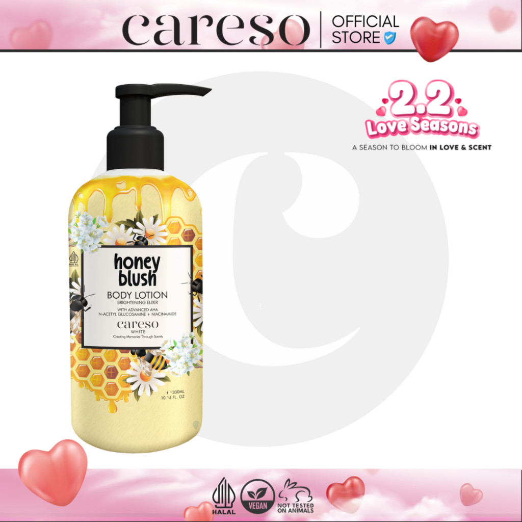 CARESO - Body Lotion - Honey Blush 300ML
