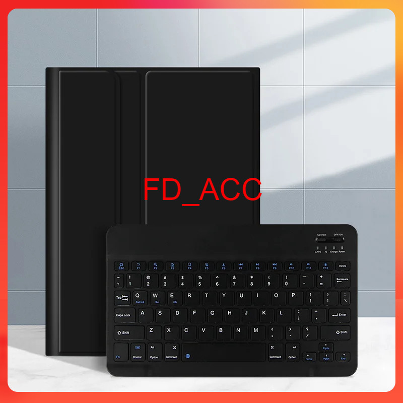 [ Samsung Tab S9 / S9 FE / S10 FE / S10 FE Plus 13.1" ] Flip Case Cover + Keyboard / Case Flip Samsu