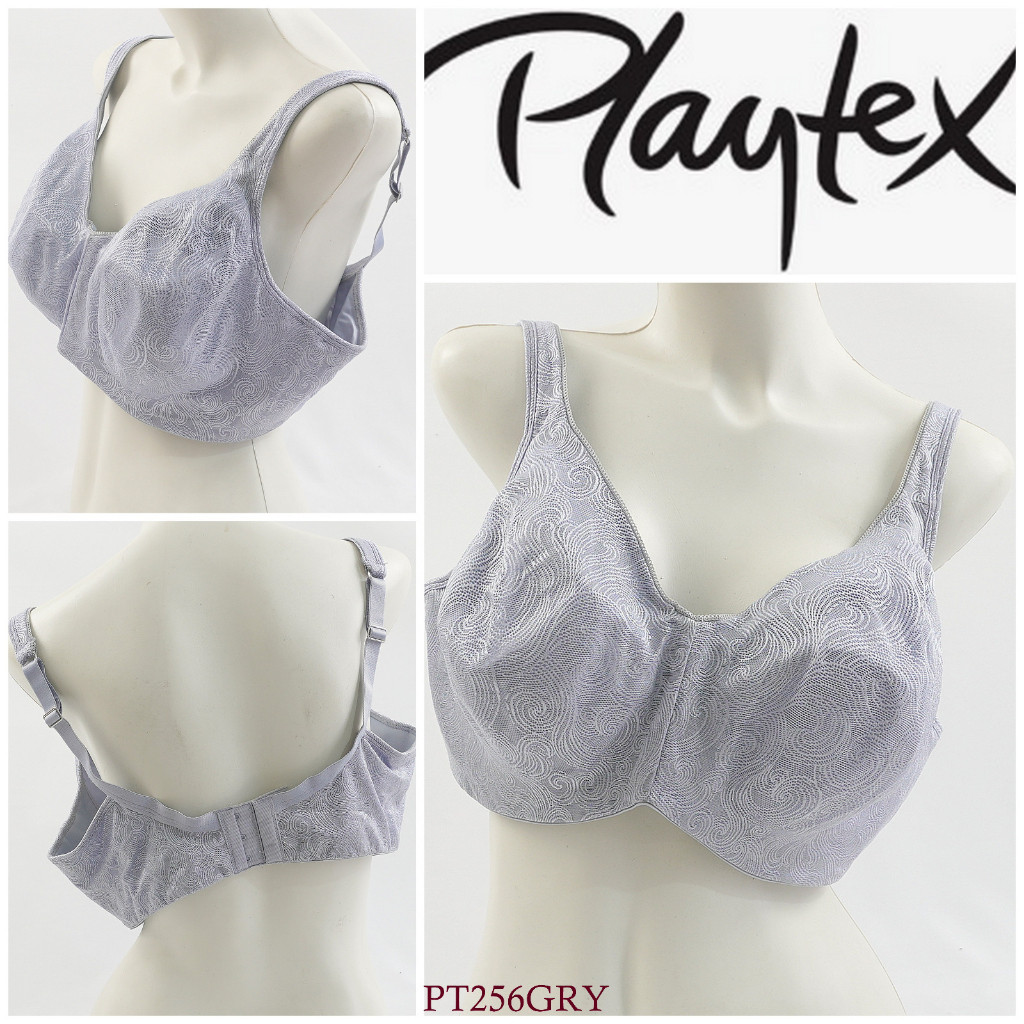 Bra Wanita Kawat Size 36B s/d 44DD Tanpa Busa Full Cup PLAYTEX Super Nyaman Pakaian Dalam Underwear 