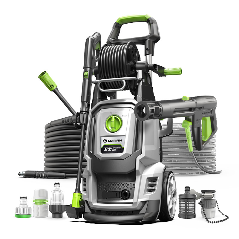 Car Driveways Garden Portable Power Washer Two Nozzles High Pressure Electric Pressure Car Washer