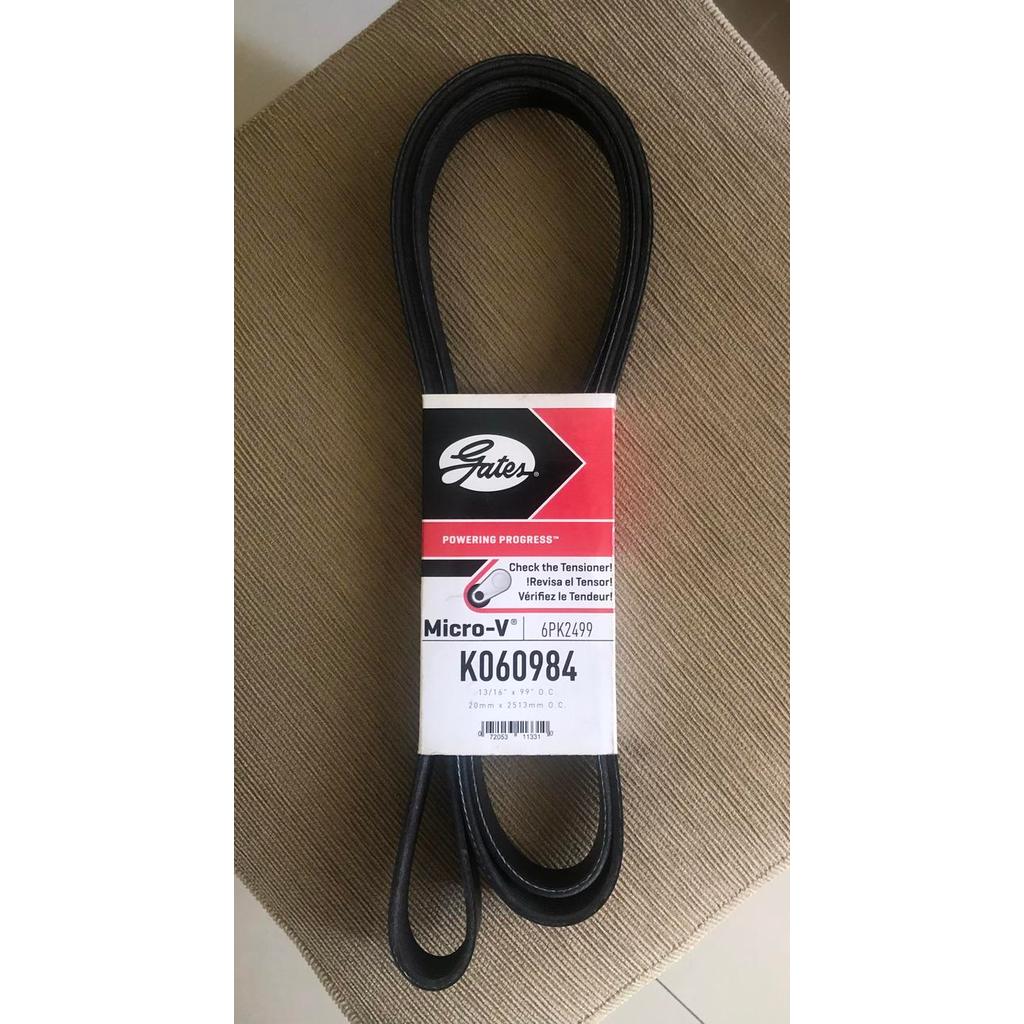 V-Belt fanbelt 6PK2500 - Gates quality