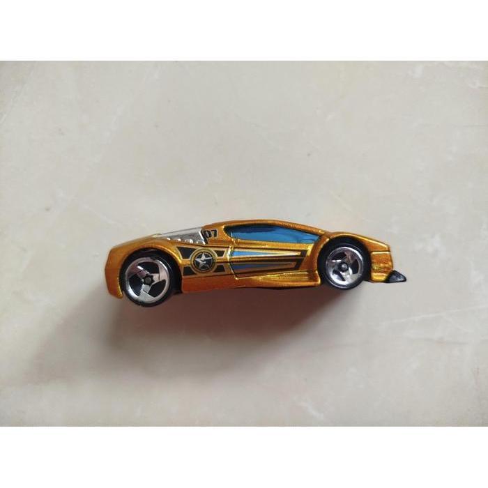 0044 MAINAN DIECAST LOOSE  HOT WHEELS RARE - ZOTIC GOLD COLOUR