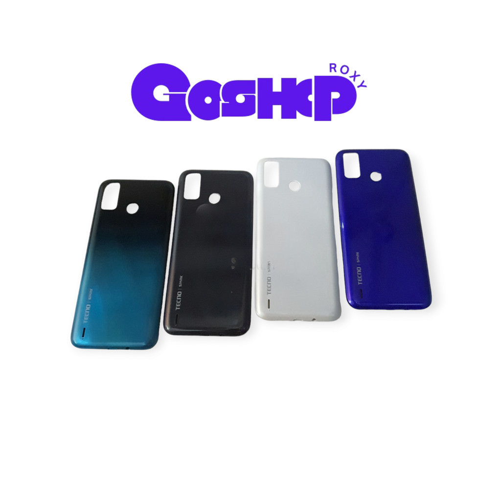 BACKDOOR TECNO SPARK 6 GO / TUTUP BELAKANG / BATERAI