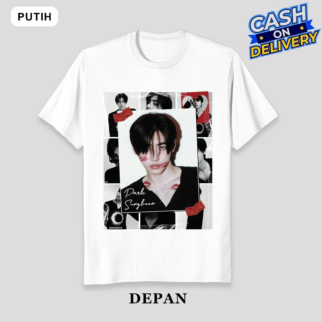 Baju Kaos Tshirt En Initial " SUNGHOON V3 " Sunoo Jay Jungwon Niki Heeseung Jake ENHYPEN Kaos Wanita