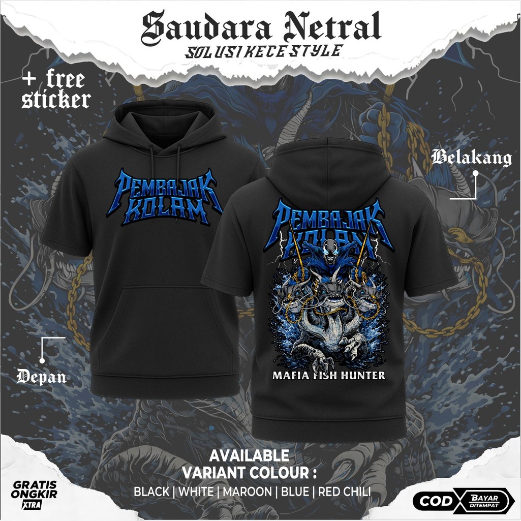 Ts-HOODIE NETRAL PEMBAJAK KOLAM TS HOODIE NETRAL TERBARU - TS HOODIE NETRAL BROTHERHOOD - TSHOODIE N