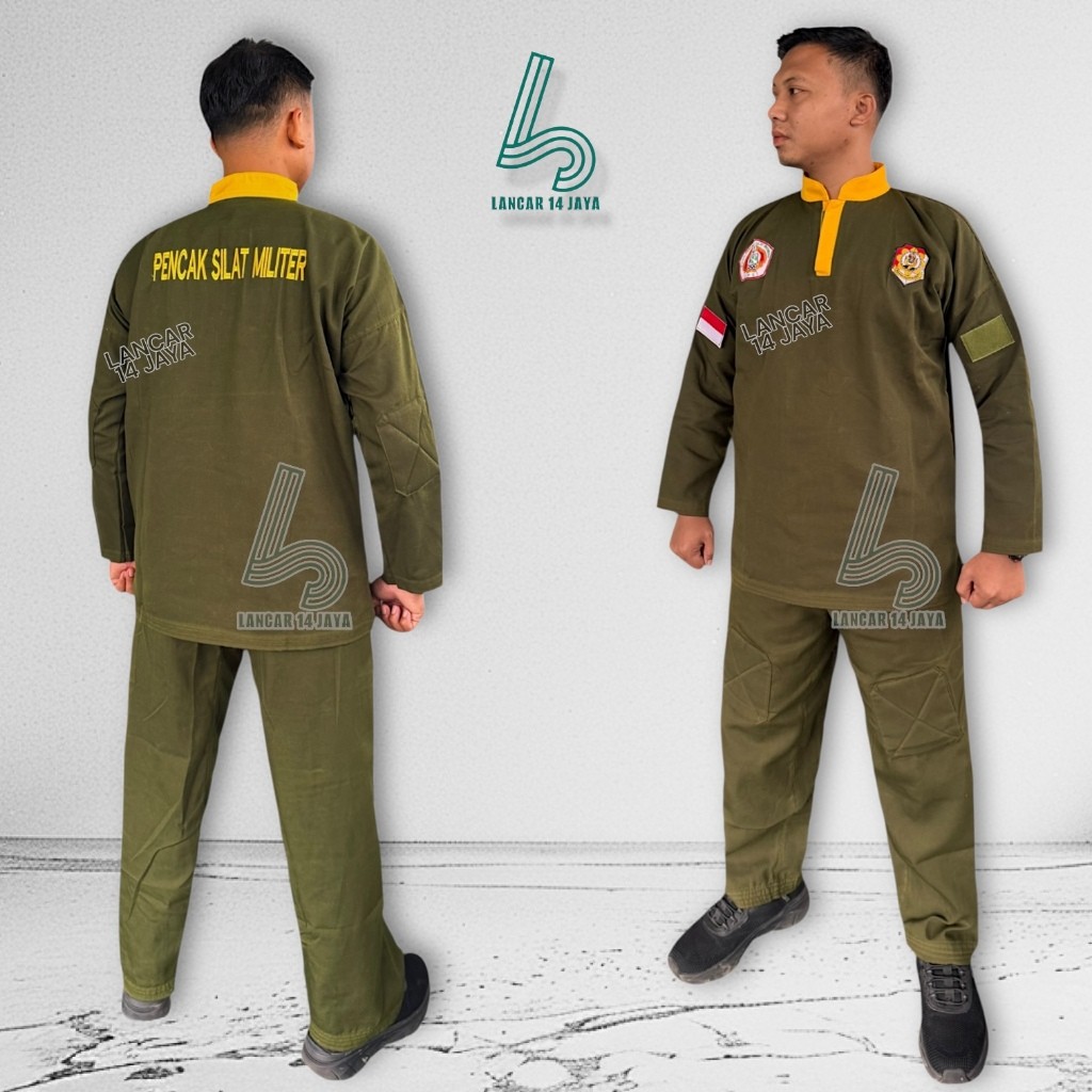 Baju PSM / Baju Beladiri Pencak Silat Militer Unisex