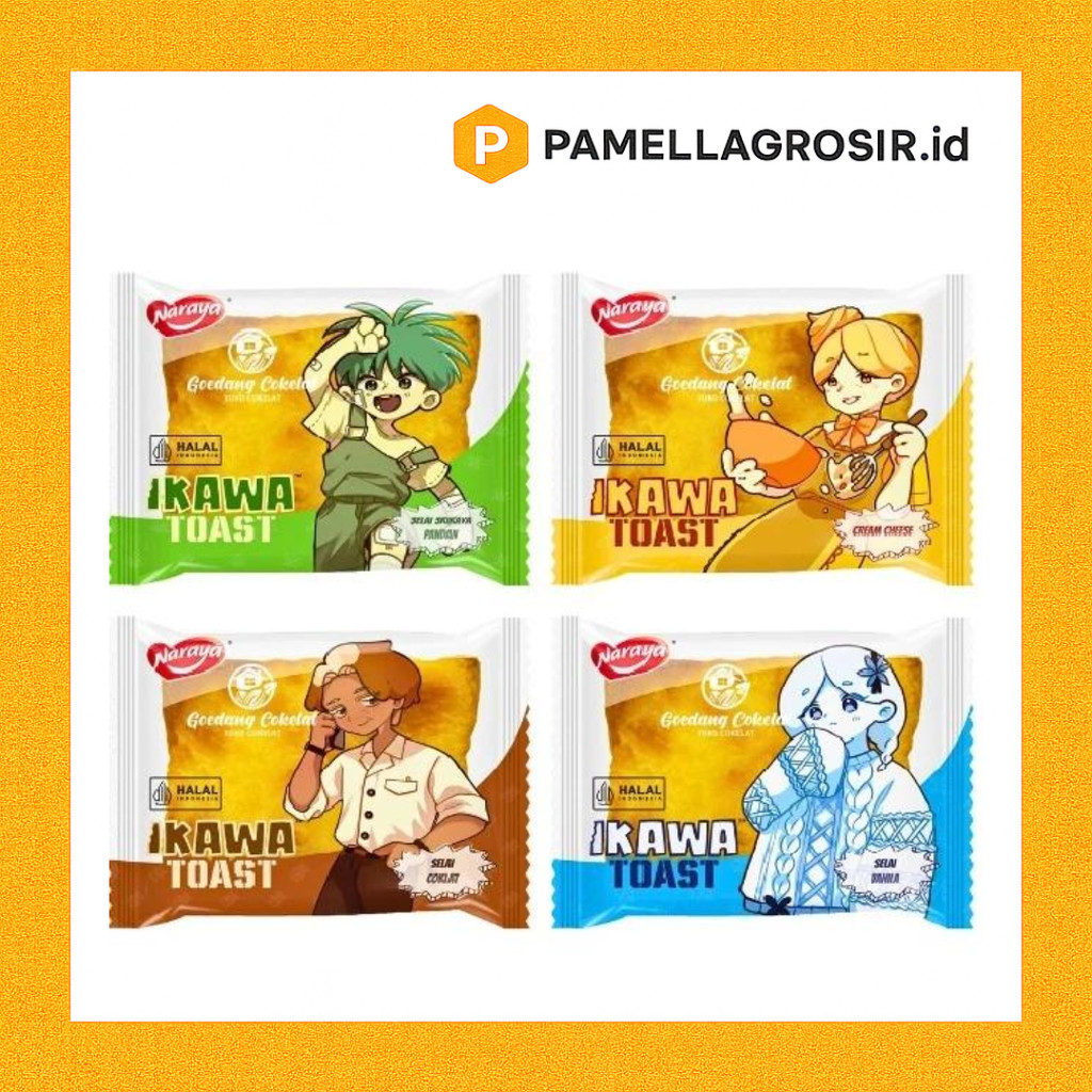 ROTI NARAYA IKAWA TOAST ROTI ISI 60 GR