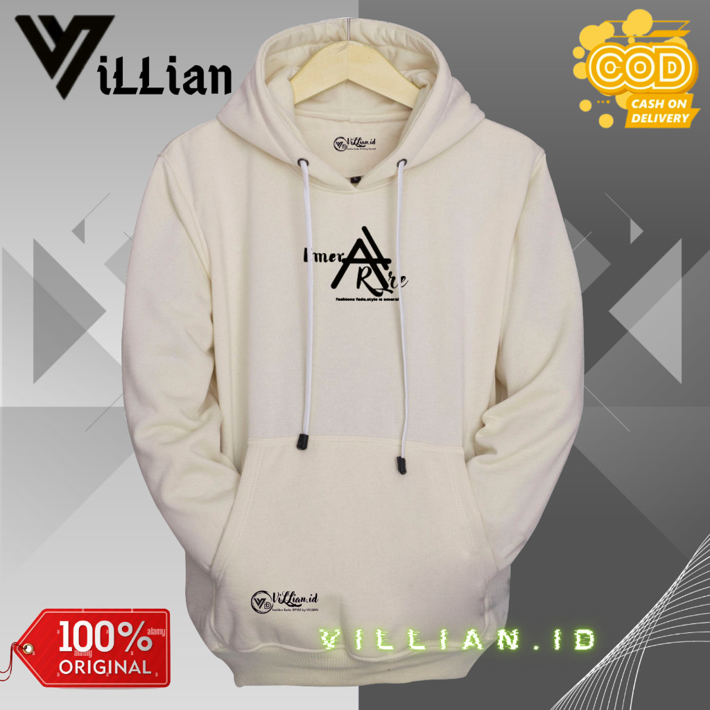 KEKERUN Sweater Hoodie Pria Distro Original ERIGO Brand Unisex Cewek Cowok Keren Bahan Tebal Switer 