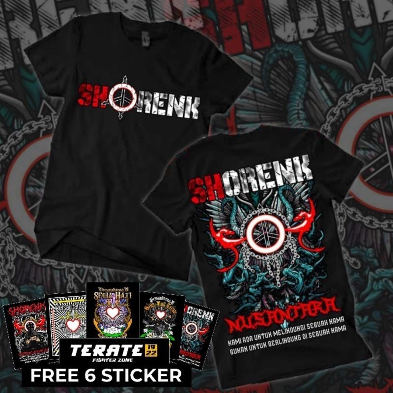 KAOS SHORENK NUSANTARA | KAOS PSHT | ATASAN PSHT | KAOS PRIA | KAOS WANITA | GRATIS STIKER PSHT | BI