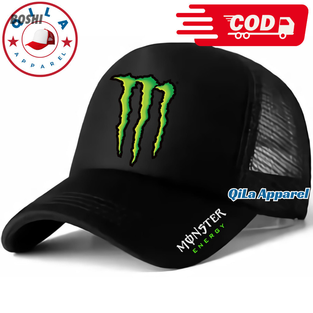 Topi Trucker SPONSOR MOTO GP - Topi Distro SPONSOR MOTO GP Logo - Topi SPONSOR MOTO GP Premium - Top