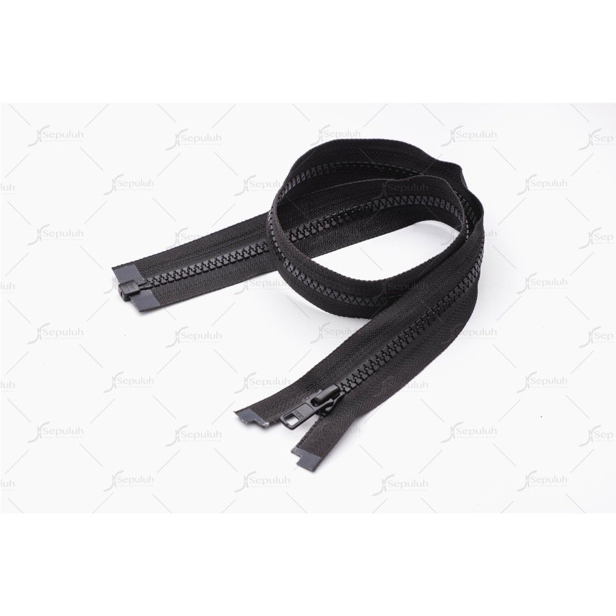 GENAOLSHOP Ritsleting Sleting Zipper YKK Jaket Plastik - Vislon No. 5 - VSOR-56 (1 Lusin)