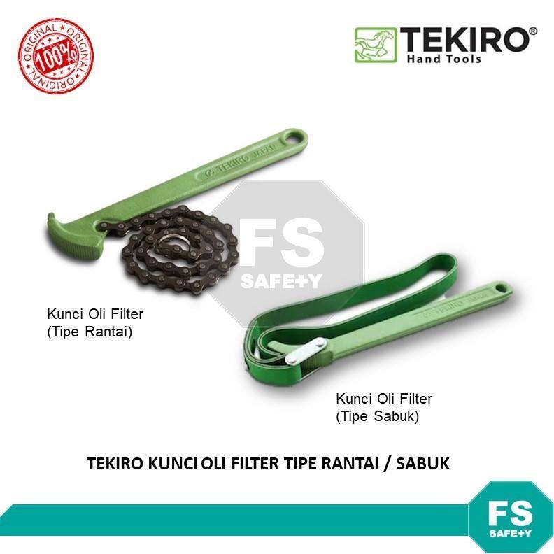 Tekiro Kunci Oli Filter Mobil Rantai Belt Oil Filter Wrench