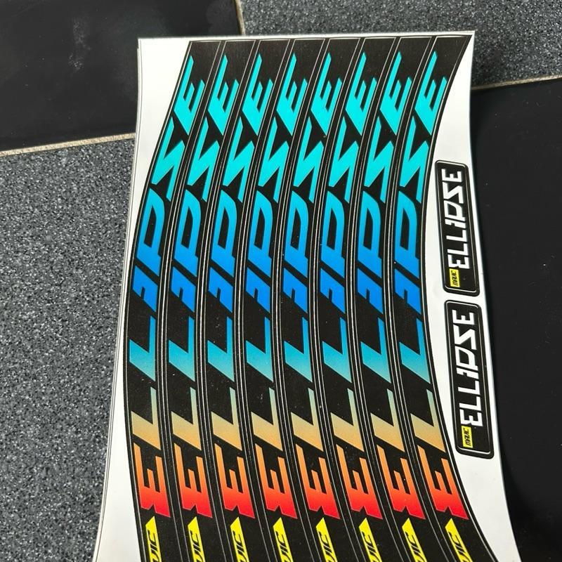 Stiker Velg Sepeda Fixie Elipse - Stiker Velg Sepeda