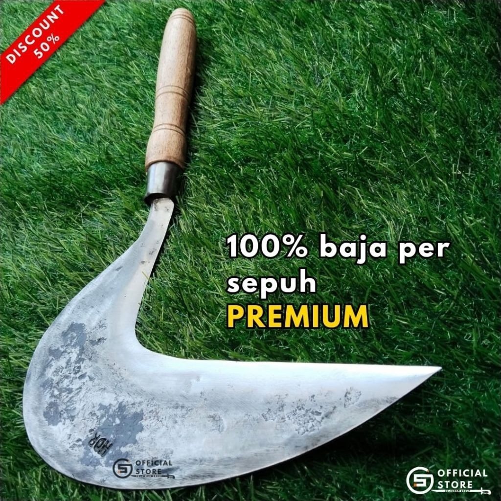 ARIT Rumput Full Baja Per Asli Super Tajam | Arit Model Cikajang Ciwidey Dewi Bintang | Alat Tani Bu