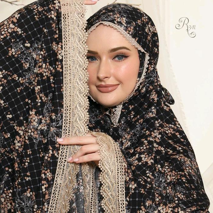 Ryn Rayyan Official | Mukena Rayyan Emily Series | Mukena Dewasa Travelling Rayon RYN Jumbo Ori RYN 