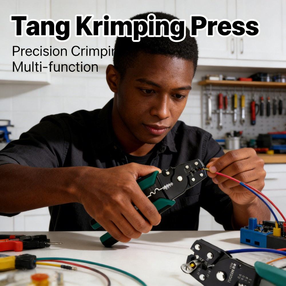 Kabel Kombinasi Tang Krimping Press Skun Tang Potong Kupas /Tang Press Skun Tang Kupas Kabel Multifu