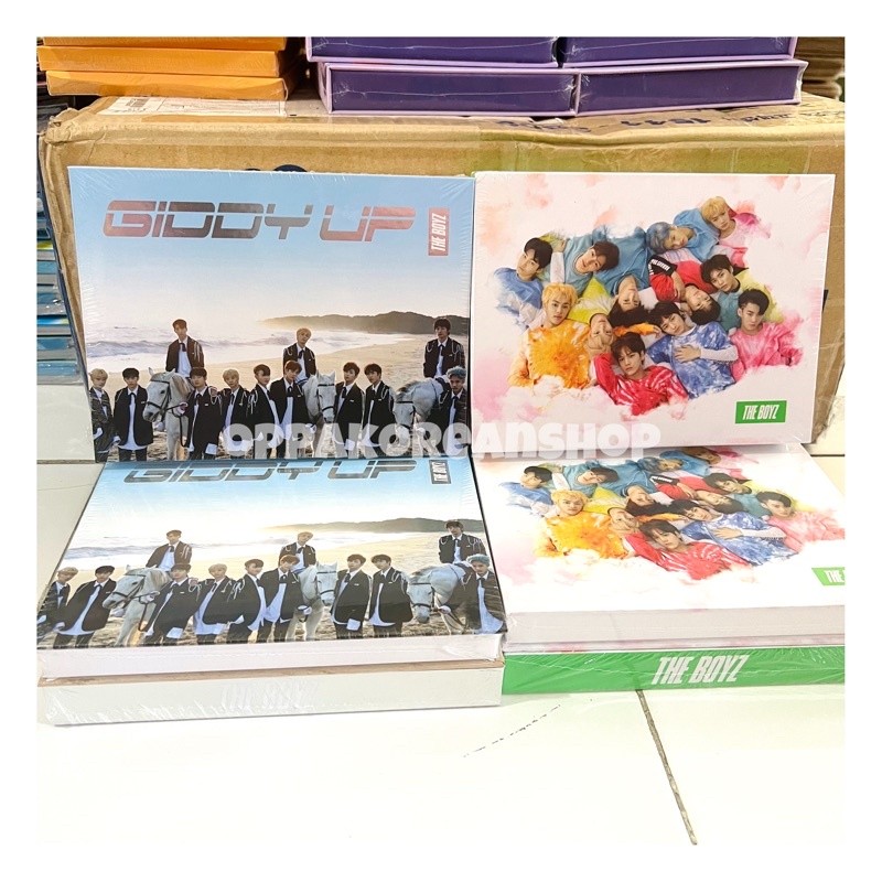 READY The Boyz 2nd Mini Sealed Album The Start Set / Go Ver Giddy Up