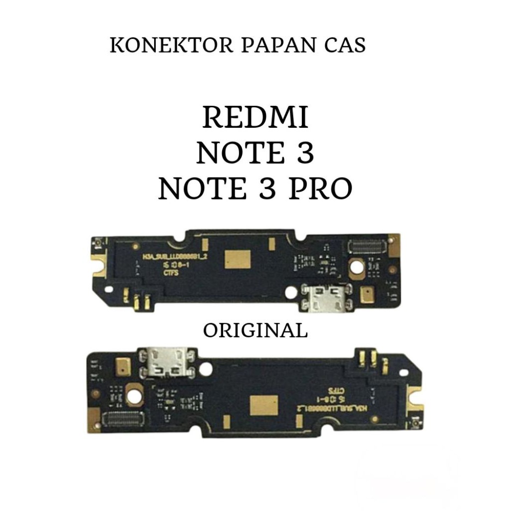 Ori KONEKTOR PAPAN CAS CHARGER PENGANTI REDMI NOTE 3/NOTE 3 PRO