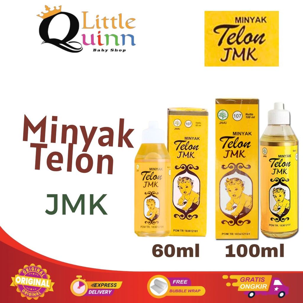 JMK Minyak Telon Bayi 60ml dan 100ml - Minyak Telon JMK