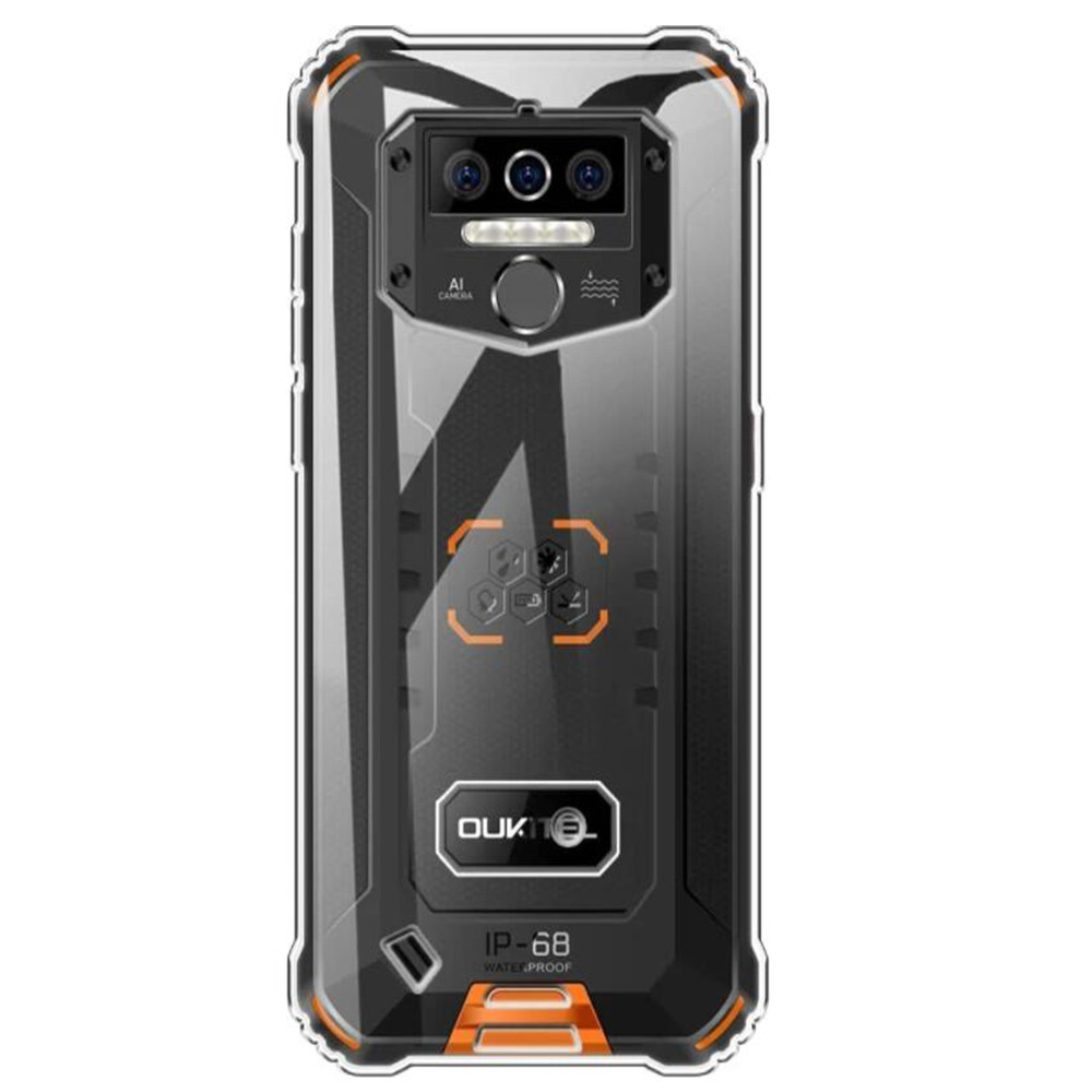 For OUKITEL WP5 WP6 Soft Case OUKITEL WP5Pro 360 Protection Soft Silicone Matte Cover For OUKITEL WP