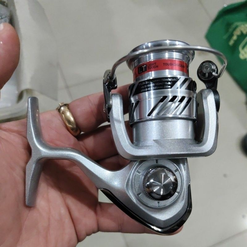 reel pancing daiwa crossfire 1000 lt reel kolam bisa ultralight