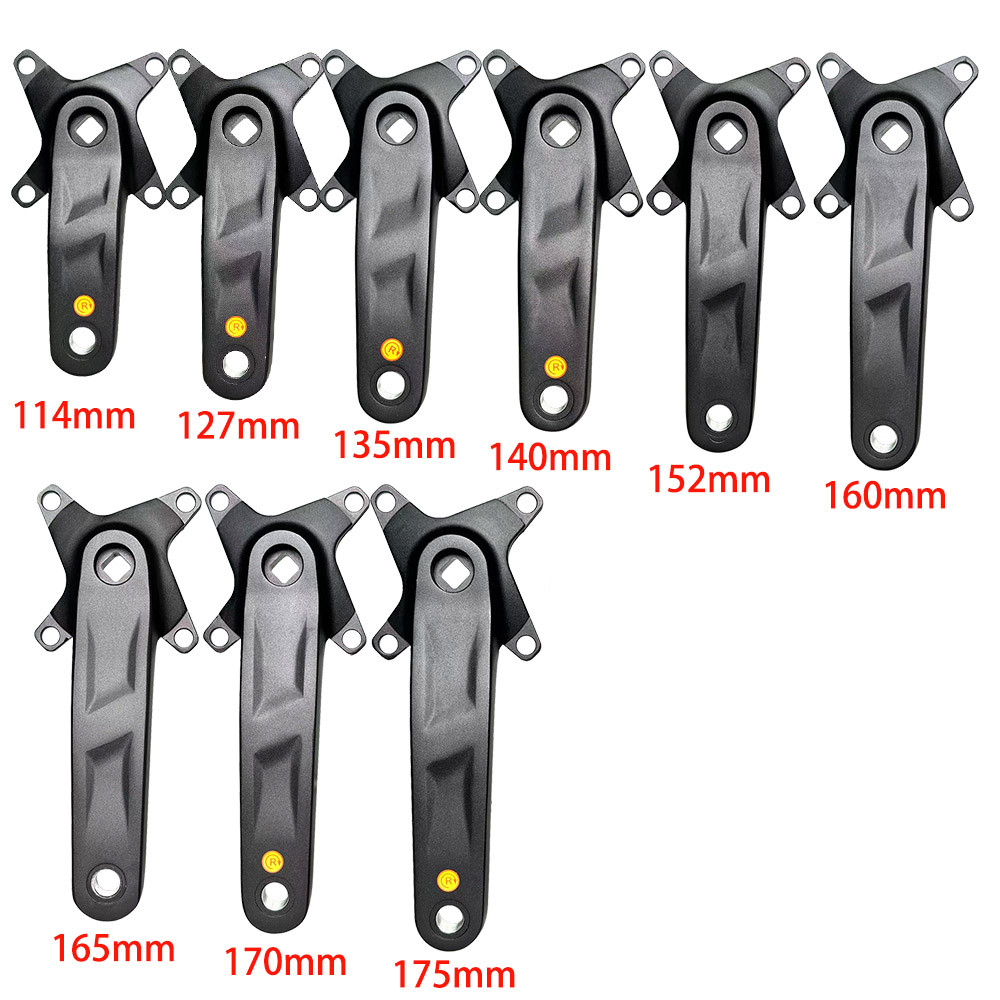 104 BCD MTB Kid ildren Mountain Bike Crank Set Single Speed Crankset 127 140 152 160 165 175mm Squar