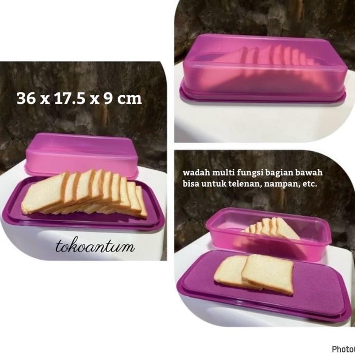 Tupperware Carry Away High Wadah Rantang Jumbo 9L dengan Seal dan Carolier Praktis untuk Liburan dan