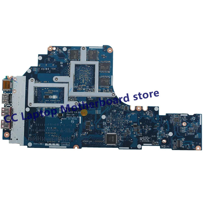 LA-B111P Mainboard For Lenovo Y50-70 Laptop Motherboard With I5/I7-4th Gen CPU GTX860M/GTX960M 100% 