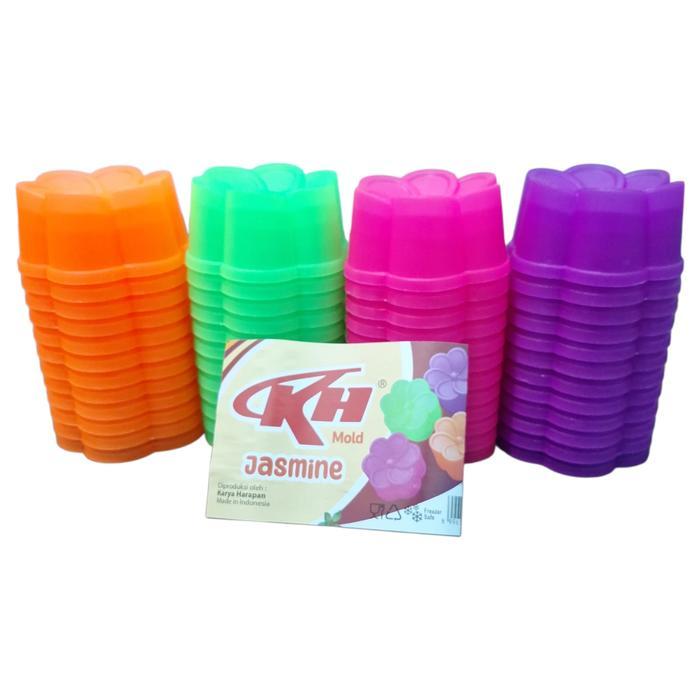 Promo [ 3 Lusin ] Cetakan Jasmine Diameter 7cm & Cetakan Kue Talam 4,5cm Merk Kh - 3.LUSIN CETAKAN K